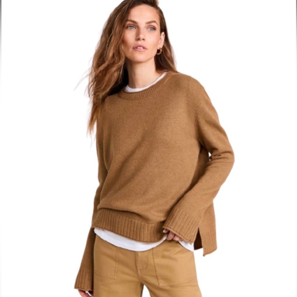 Jenni Kayne Sweaters - Jenni Kayne Everyday Sweater in Dark Carmel
